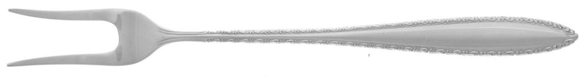 Michele (Sterling, 1968) Short Handle Pickle/Olive Fork by Wallace Silver-1