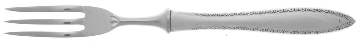 Michele (Sterling, 1968) Individual Fruit Fork with Stainless Tines by Wallace Silver-1