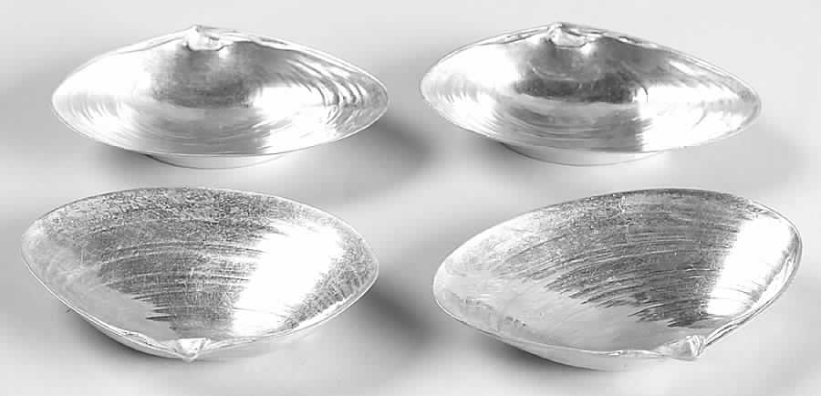 Sterling Hollowware Sterling Nut Dish - Set of 4 by Wallace Silver-1