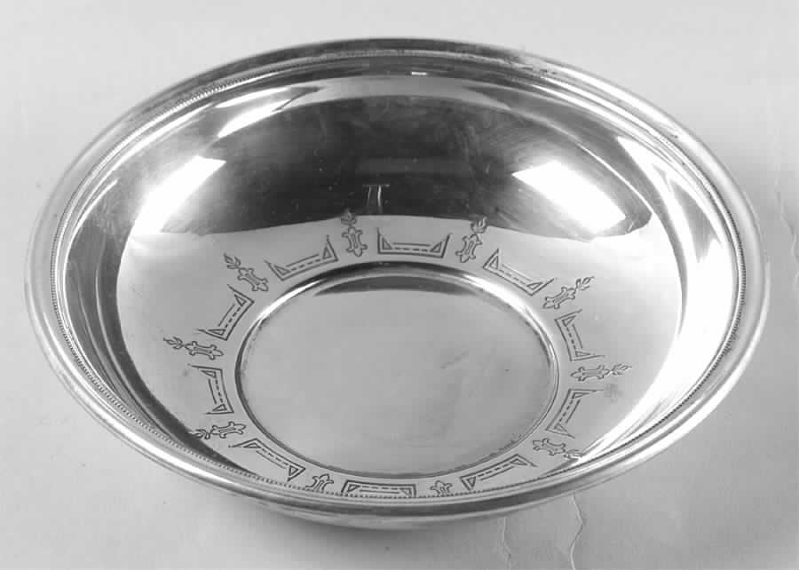 Sterling Hollowware 6" Bon Bon Bowl by Wallace Silver-1