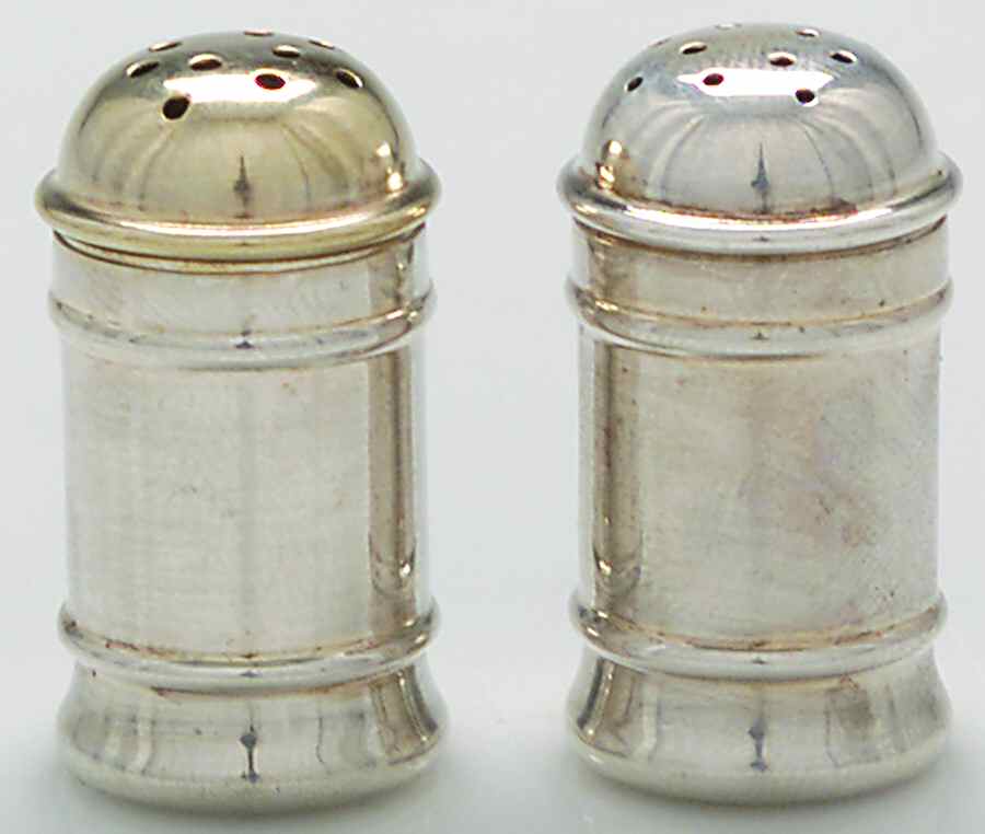Sterling Hollowware Individual Salt and Pepper Set by Wallace Silver-1