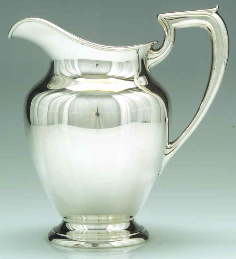 265 (Sterling, Hollowware) Sterling Water Pitcher by Wallace Silver-1
