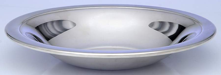 Silverplate Hollowware 10" Round Vegetable Bowl by Wallace Silver-1