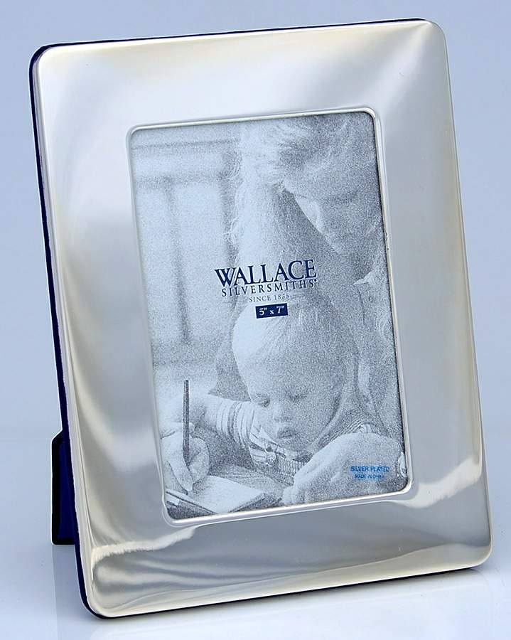 Silverplate Hollowware Frame-Holds 5" X 7" Picture by Wallace Silver-1