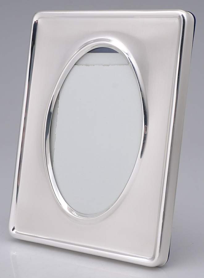 Silverplate Hollowware 5" X 7" Picture Frame by Wallace Silver-1