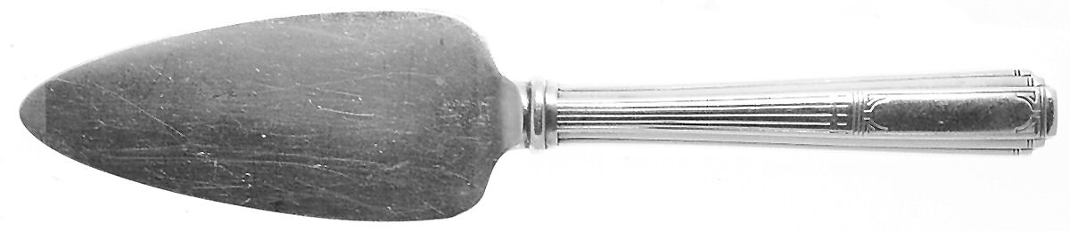 Mode (Silverplate, 1930) Cheese Server with Silverplate Blade by Wallace Silver-1