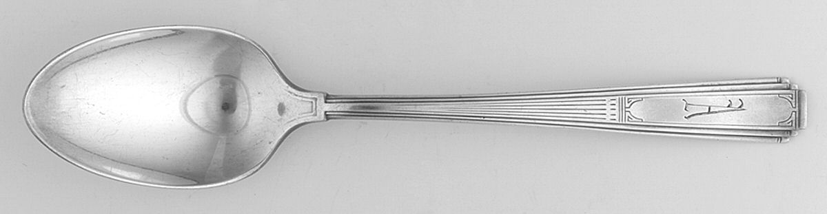 Mode (Silverplate, 1930) Teaspoon by Wallace Silver-1