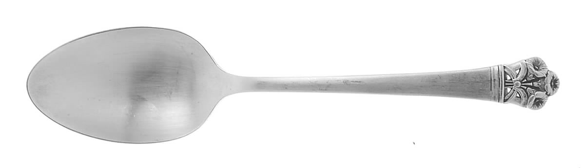 Morning Glory (Silverplate, 1945) Place/Oval Soup Spoon by Wallace Silver-1