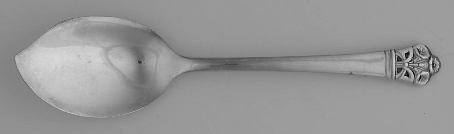 Morning Glory (Silverplate, 1945) Large Solid Jelly Server by Wallace Silver-1