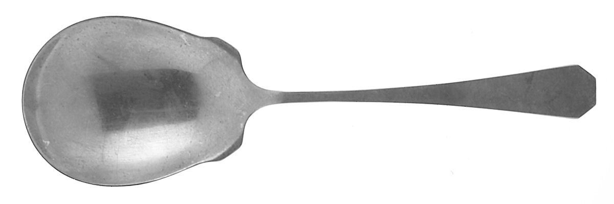 Monterey (Sterling, 1922) Small Solid Berry/Casserole Spoon by Wallace Silver-1