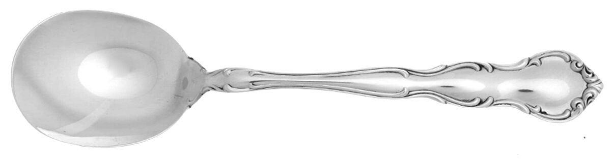 My Love (Sterling, 1958) Round Bowl Soup Spoon (Cream Soup) HC by Wallace Silver-1