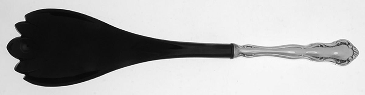 My Love (Sterling, 1958) Salad Serving Fork with Plastic Prongs by Wallace Silver-1