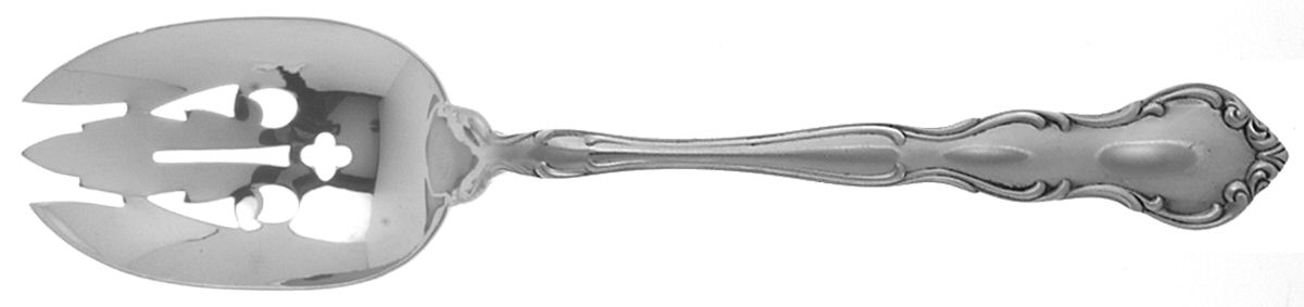 My Love (Sterling, 1958) Pierced Tablespoon (Serving Spoon) by Wallace Silver-1