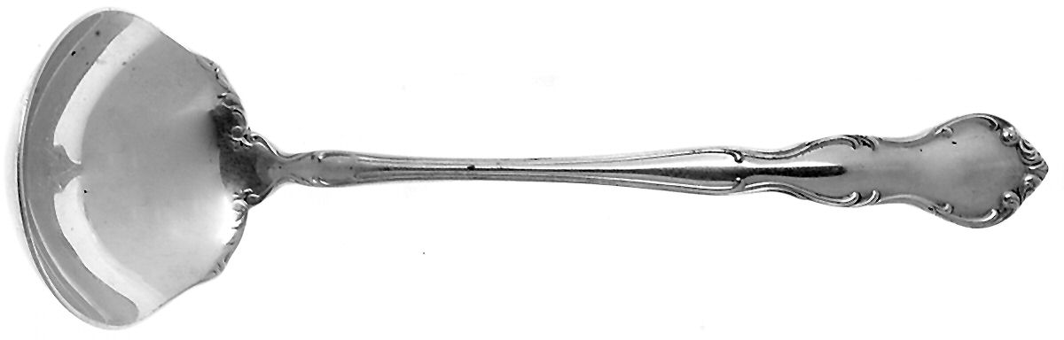 My Love (Sterling, 1958) Solid Piece Cream Ladle by Wallace Silver-1