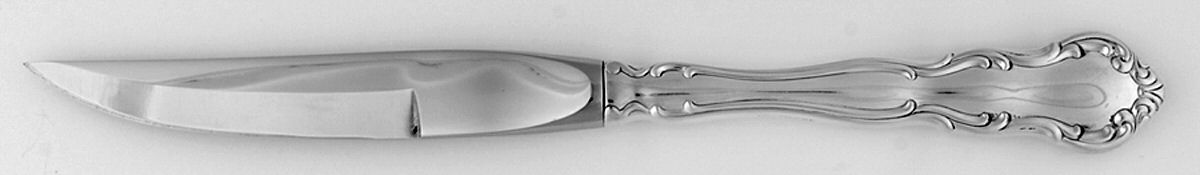 My Love (Sterling, 1958) Individual Steak Knife w/Bevel Blade by Wallace Silver-1