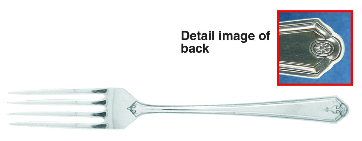 Nancy Dean (Silverplate, 1930) Fork by Wallace Silver-1
