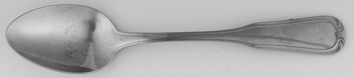Nicole (Stainless) Place/Oval Soup Spoon by Wallace Silver-1