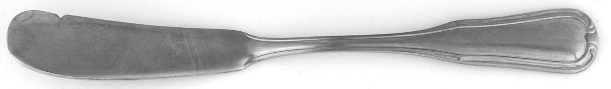 Nicole (Stainless) Flat Handle Master Butter Knife by Wallace Silver-1