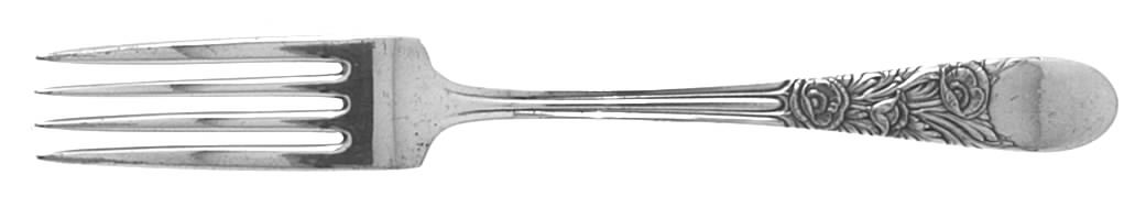 Nine Flowers (Silverplate, 1933) Fork by Wallace Silver-1