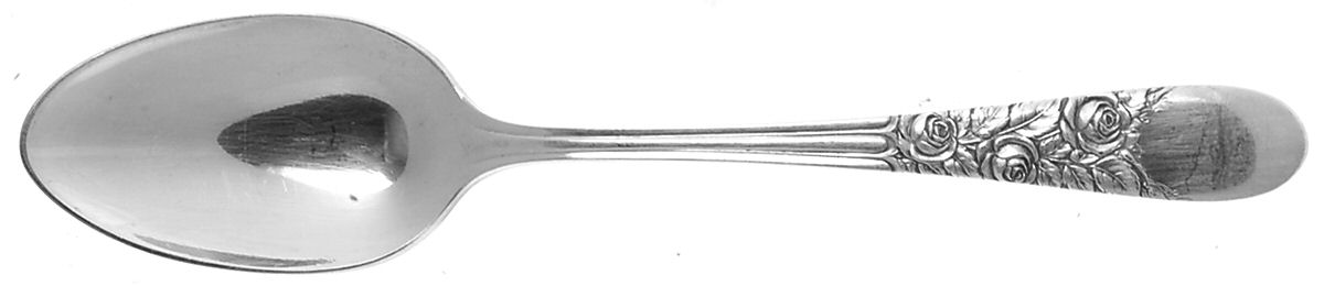 Nine Flowers (Silverplate, 1933) Teaspoon by Wallace Silver-1