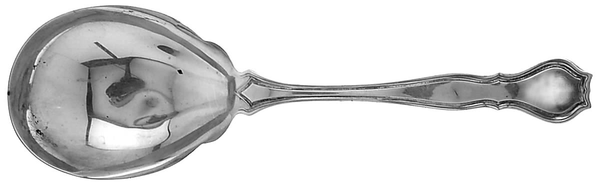 Nile (Sterling, 1908, No Monograms) Solid Salad Serving Spoon by Wallace Silver-1