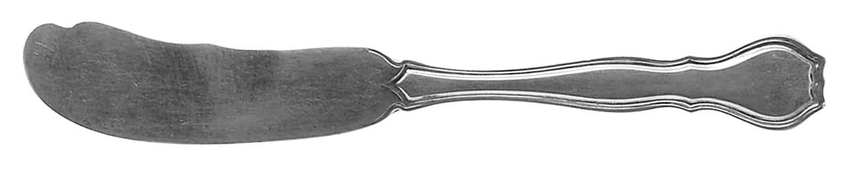 Nile (Sterling, 1908, No Monograms) Flat Handle Butter Spreader by Wallace Silver-1