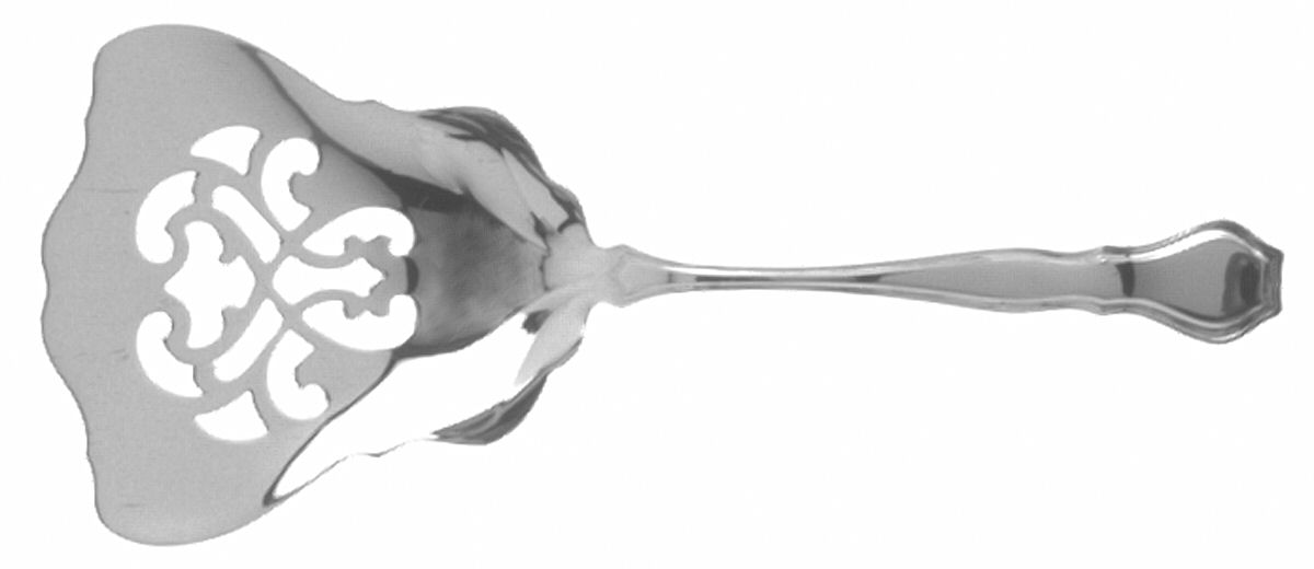 Nile (Sterling, 1908, No Monograms) Solid Bon Bon Spoon with Pierced Bowl by Wallace Silver-1