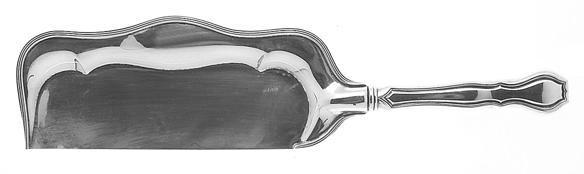 Nile (Sterling, 1908, No Monograms) Crumb Knife Hollow Handle Sterling Blade by Wallace Silver-1