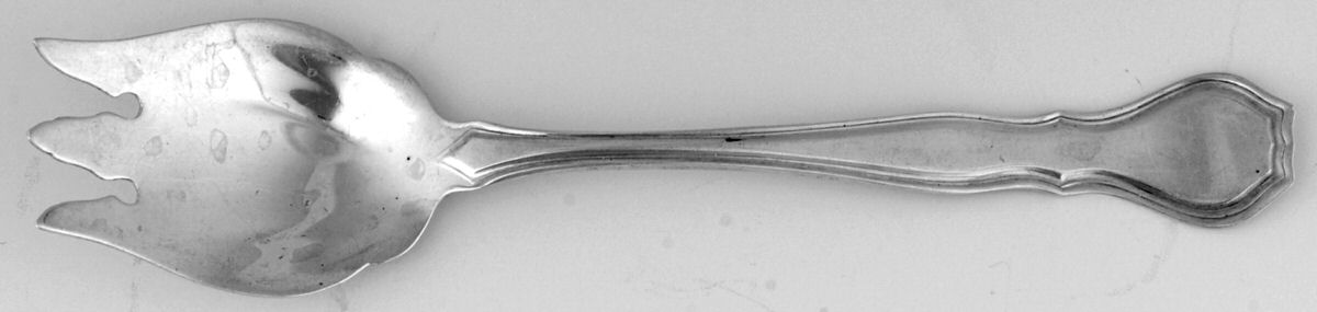 Nile (Sterling, 1908, No Monograms) Ice Cream Fork by Wallace Silver-1