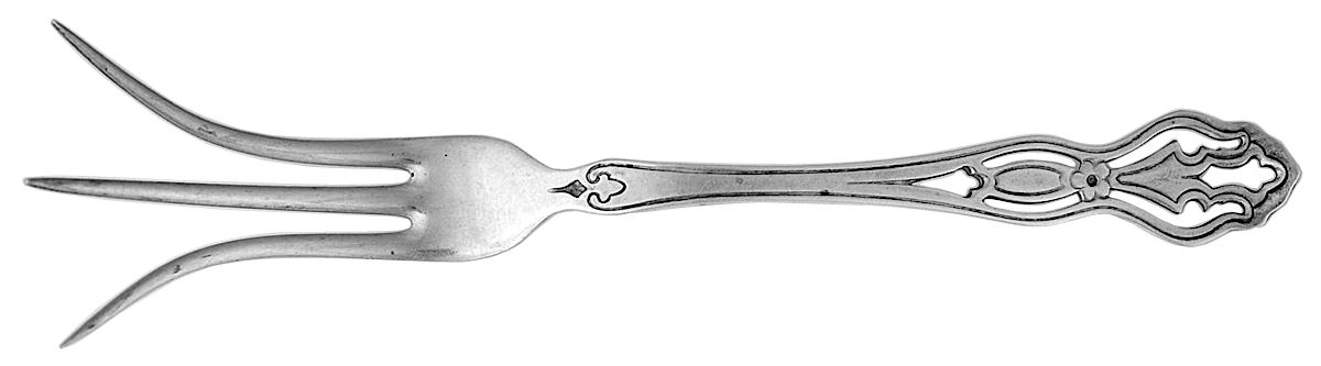 No. 301 (Sterling, 1910) Lemon Fork by Wallace Silver-1