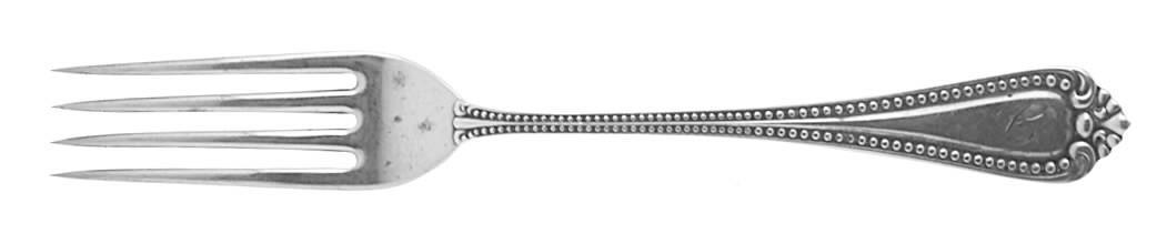 No. 4 (Sterling, 1896) Solid Youth Tea Fork by Wallace Silver-1