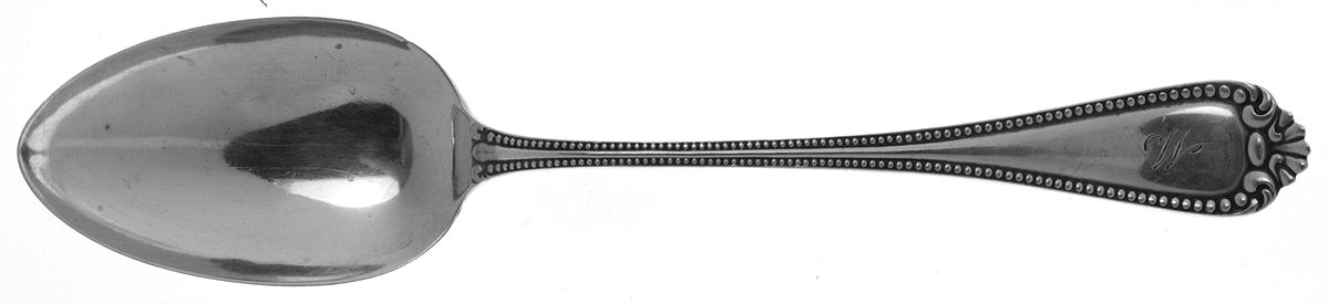No. 4 (Sterling, 1896) Tablespoon (Serving Spoon) by Wallace Silver-1