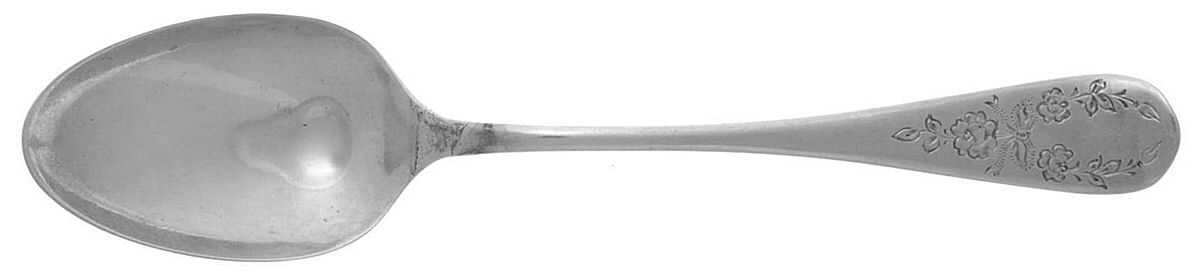 No. 45-Engraved (Sterling, 1910) Teaspoon by Wallace Silver-1