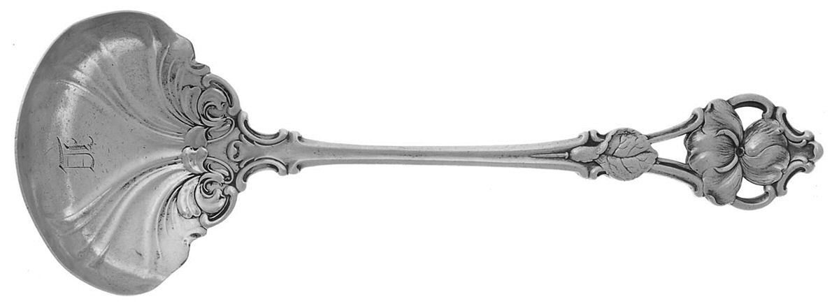 No. 80 (Sterling, 1909) Solid Gravy Ladle by Wallace Silver-1