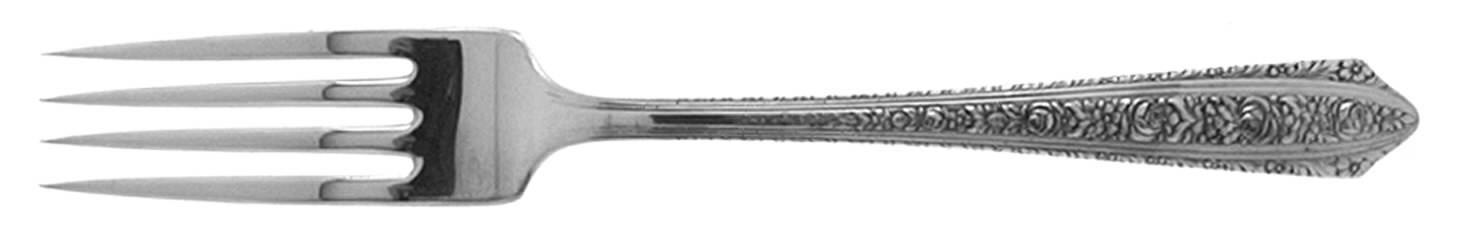 Normandie (Sterling, 1933) Fork by Wallace Silver-1