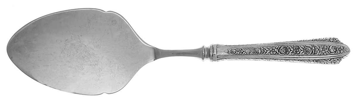 Normandie (Sterling, 1933) Pastry Server with Stainless Blade by Wallace Silver-1