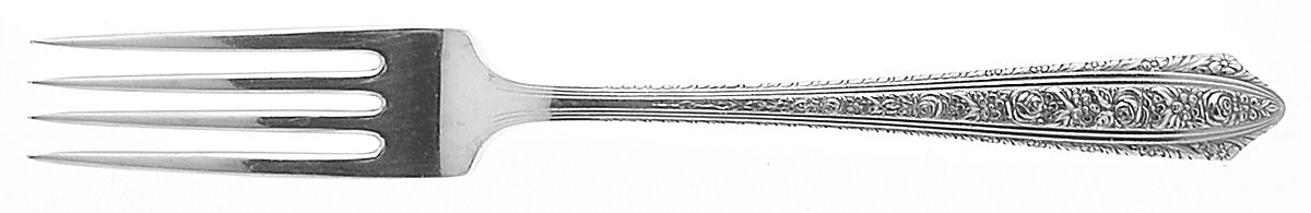 Normandie (Sterling, 1933) Fork by Wallace Silver-1