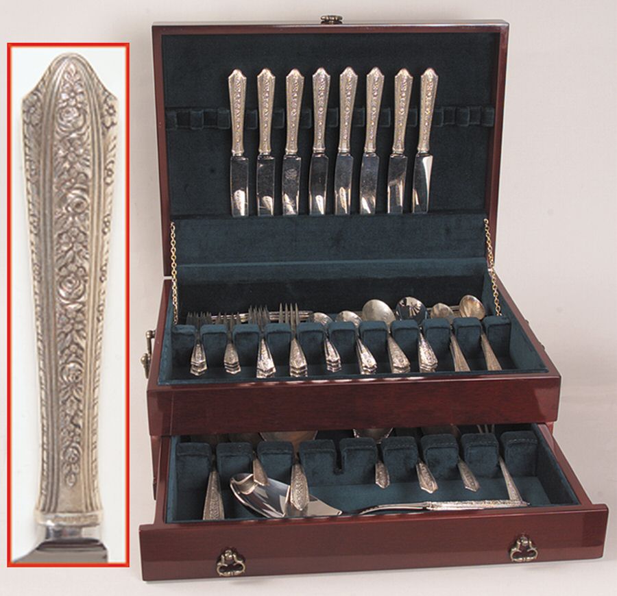 Normandie (Sterling, 1933) 65 Piece Set by Wallace Silver-1