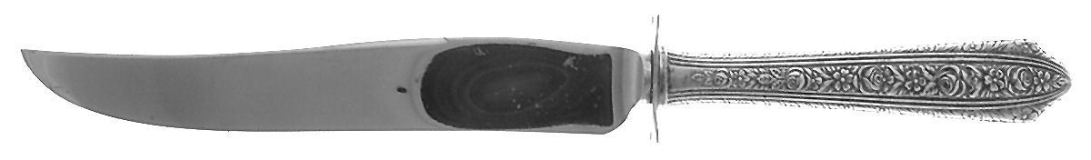 Normandie (Sterling, 1933) Small Steak Carving Knife with Stainless Blade by Wallace Silver-1