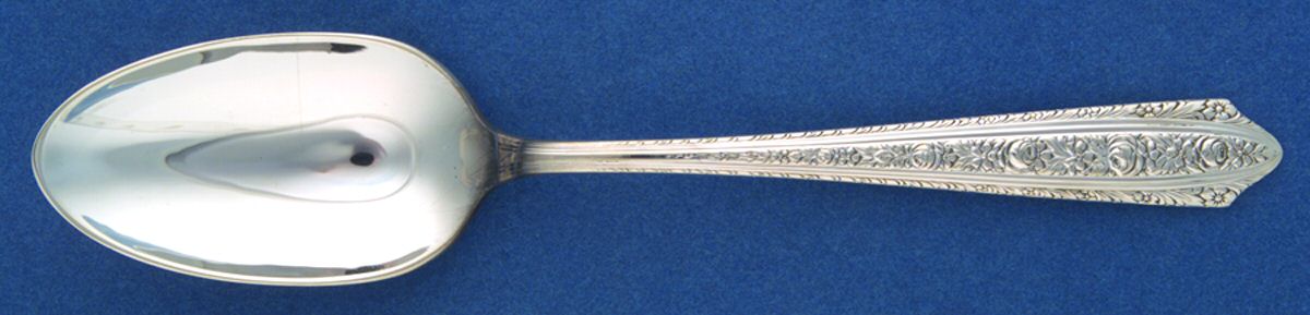 Normandie (Sterling, 1933) Dessert/Oval Soup Spoon by Wallace Silver-1
