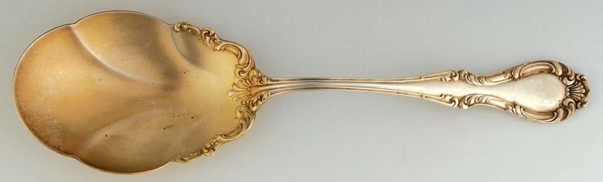 Northumbria (Sterling, 1955) Solid Salad Serving Spoon by Wallace Silver-1