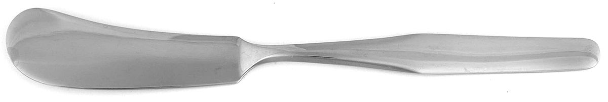 North Shore (Stainless) Flat Handle Butter Spreader by Wallace Silver-1
