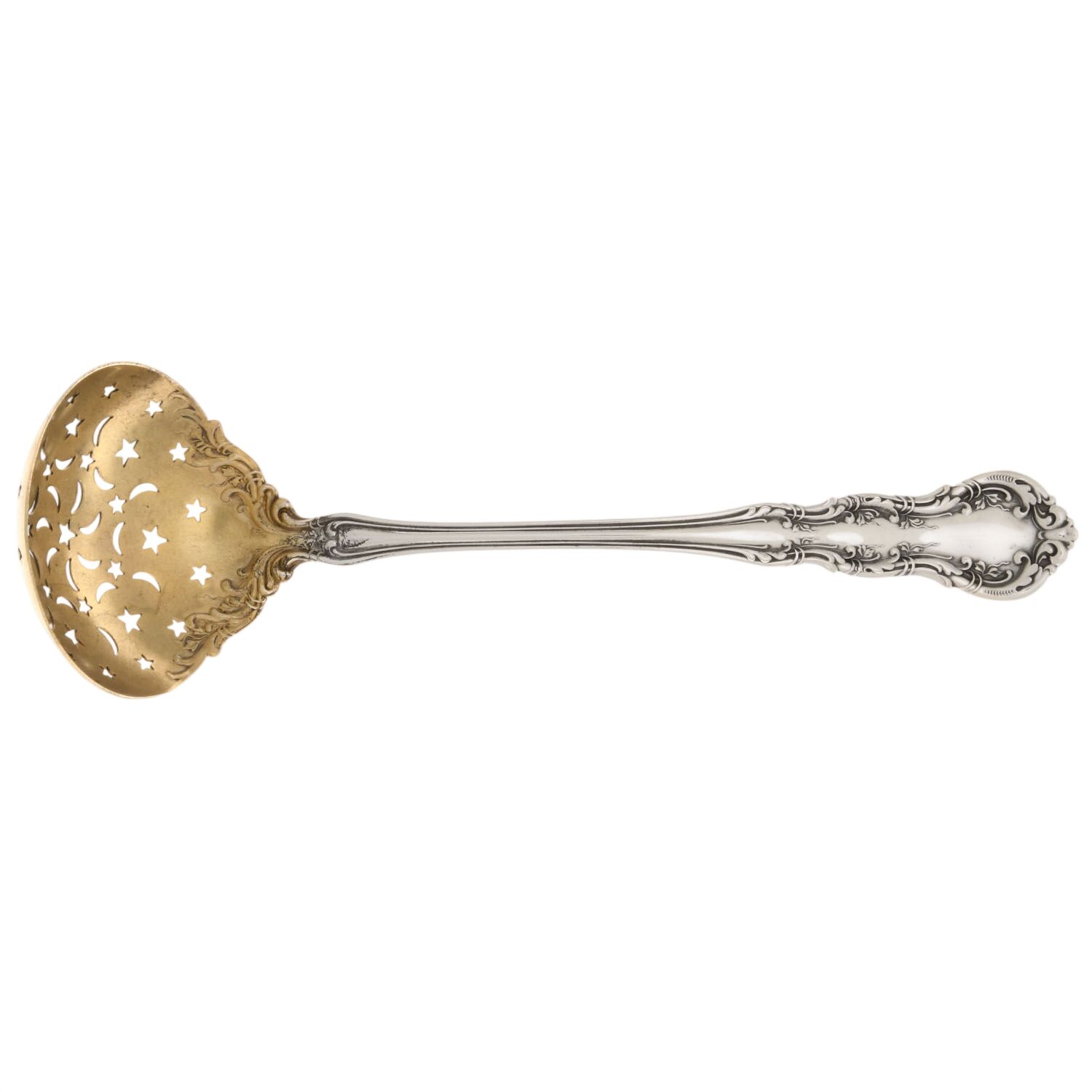Irving (Sterling, 1900, R, W & S Stamp) Small Sugar Sifter by Wallace Silver-1