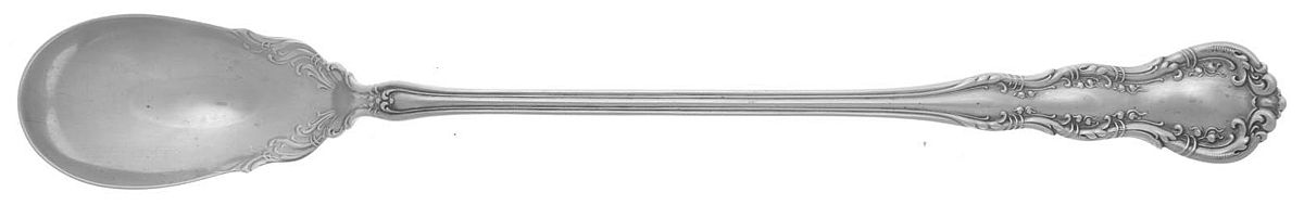 Irving (Sterling, 1900, R, W & S Stamp) Large Lettuce Serving Spoon by Wallace Silver-1