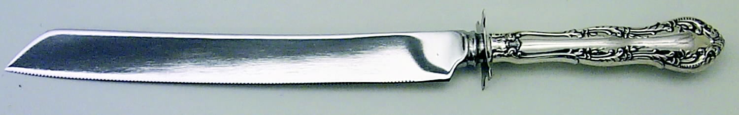 Irving (Sterling, 1900, R, W & S Stamp) Cake Slicer with Stainless Blade by Wallace Silver-1