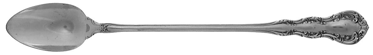 Irving (Sterling, 1900, R, W & S Stamp) Iced Tea Spoon by Wallace Silver-1