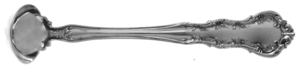 Irving (Sterling, 1900, R, W & S Stamp) Mustard Spoon by Wallace Silver-1