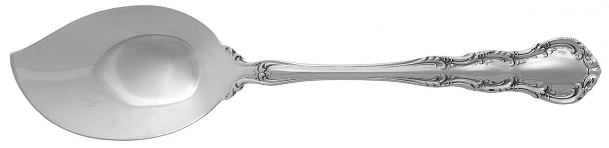 Irving (Sterling, 1900, R, W & S Stamp) Large Solid Jelly Server by Wallace Silver-1