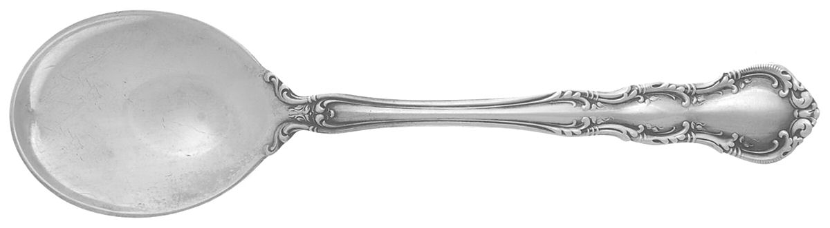 Irving (Sterling, 1900, R, W & S Stamp) Round Bowl Soup Spoon (Cream Soup) by Wallace Silver-1