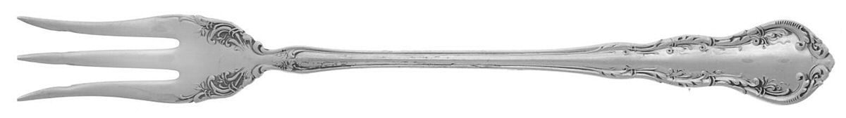 Irving (Sterling, 1900, R, W & S Stamp) Long Handle Pickle/Olive Fork by Wallace Silver-1